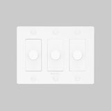 White with Logo 3G Dimmer-LED-Cross by Buster and Punch