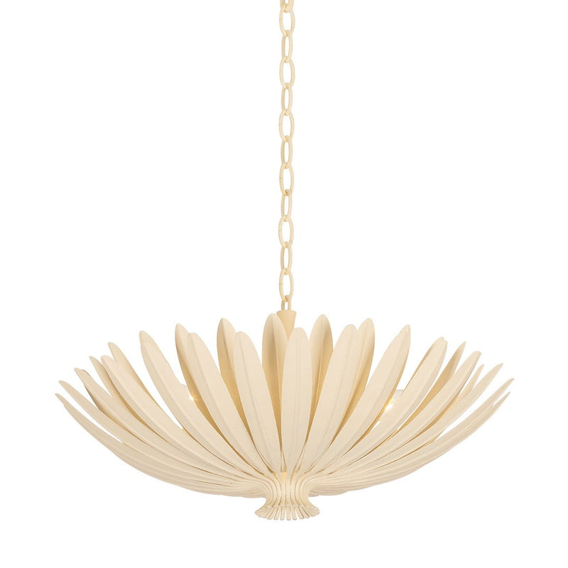 Whitfield Chandelier - 4-Light - Cream Plaster by Hudson Valley