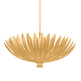 Whitfield Chandelier - 8-Light - Vintage Gold Leaf by Hudson Valley