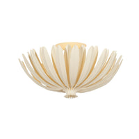 Whitfield Semi Flush - Cream Plaster by Hudson Valley