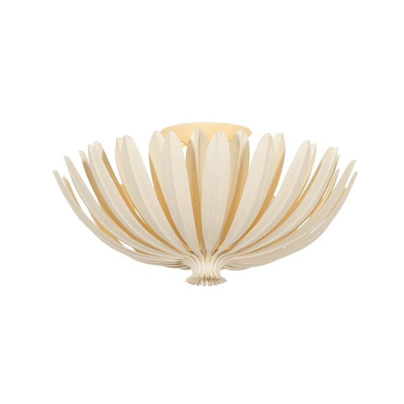 Whitfield Semi Flush - Cream Plaster by Hudson Valley