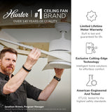Hunter Skyflow Ceiling Fan with LED Light