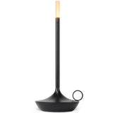 Wick S Portable Table Lamp Black By Graypant - Front View