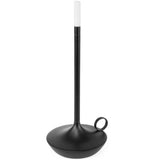 Wick S Portable Table Lamp Black By Graypant - Top View