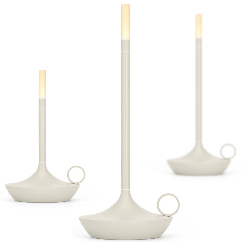 Wick S Portable Table Lamp Mist Gray By Graypant
