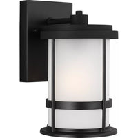 Wilburn Outdoor Wall Lantern — Small, Black