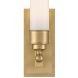 Wilcox 1 Light Sconce Aged Brass By Crystorama - Detailed View