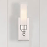 Wilcox 1 Light Sconce Polished Nickel By Crystorama - Lifestyle View