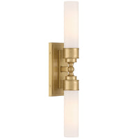 Wilcox 2 Light Sconce Aged Brass By Crystorama