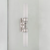 Wilcox 2 Light Sconce Polished Nickel By Crystorama - Lifestyle View1