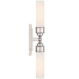Wilcox 2 Light Sconce Polished Nickel By Crystorama - Side View1
