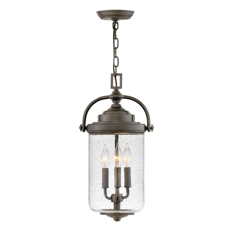 Willoughby Medium Hanging Lantern - Oil Rubbed Bronze - by Hinkley