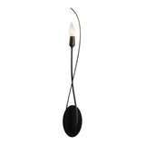 Willow Wall Sconce, shown in Black, by Hubbardton Forge