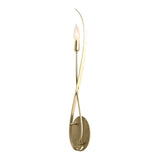 Willow Wall Sconce in Modern Brass by Hubbardton Forge