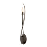 Willow Wall Sconce in Natural Iron by Hubbardton Forge