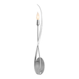Willow Wall Sconce in Sterling by Hubbardton Forge