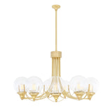 Wilmot Chandelier Satin Brass
