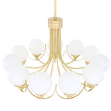 Wilmot Chandelier Satin Brass