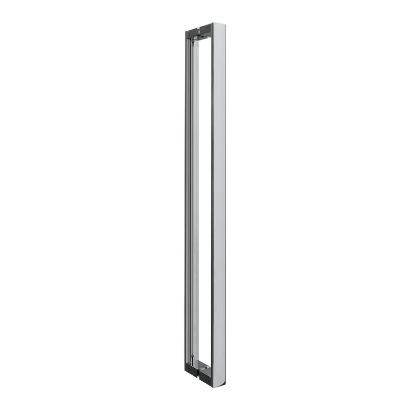 Wind Door Pull 23.62 Inch in Polished Chrome by Colombo Design