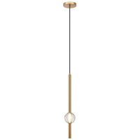 Windchimer Pendant Light Aged Gold Brass By Matteo