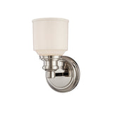 Windham Bath and Vanity Light - 1-Light - Satin Nickel by Hudson Valley