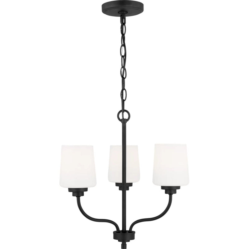 Windom Chandelier — 18 Inch, Midnight Black