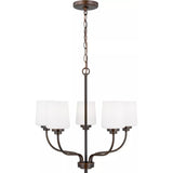 Windom Chandelier — 20 Inch, Bronze