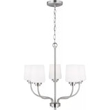 Windom Chandelier — 20 Inch, Brushed Nickel