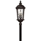 Windsor Extra Large Post Top or Pier Mount Lantern - Black - by Hinkley