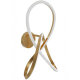 Windsor Wall Light Golden Bronze By Avenue Lighting  - Side View