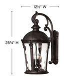 Windsor Wall Mount Lantern