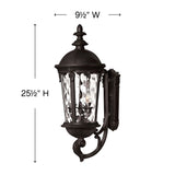 Windsor Wall Mount Lantern