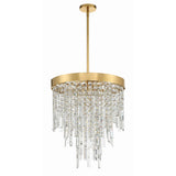 Winfield Crystal Chandelier 20'' Antique Gold