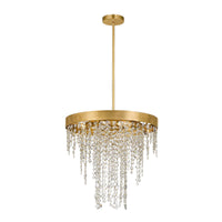 Winham Chandelier 20" Antique Gold