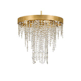 Winham Chandelier 20" Antique Gold