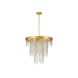 Winham Chandelier 24" Antique Gold