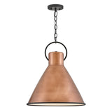 Winnie Large Pendant - Antique Copper - by Hinkley