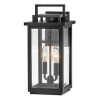 Winthorpe Medium Wall Mount Lantern - Black - by Hinkley