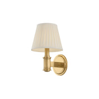 Woodland Park Wall Sconce - 1 Light - Aged Brass by Hudson Valley
