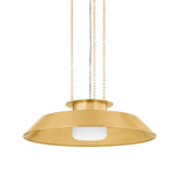 Woodrow Pendant - 32 Inch - Aged Brass by Hudson Valley
