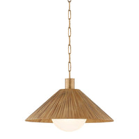 Woodside Pendant - 22 Inch - Patina Brass by Troy Lighting