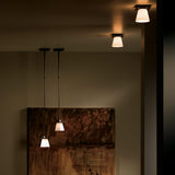 Wren Flush Mount lifestyle view by Hubbardton Forge