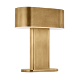 Wyllis Table Lamp Natrual Brass Large By Visual Comfort Modern Side View
