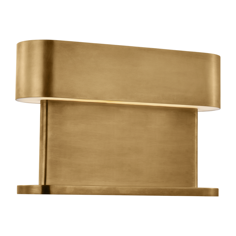 Wyllis Table Lamp Natural Brass Medium By Visual Comfort Modern Side View