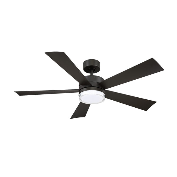 WYND 52 CEILING FAN WITH LIGHT BY MODERN FORMS, FINISH: BRONZE, , | CASA DI LUCE LIGHTING