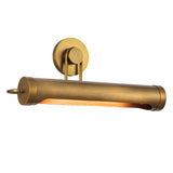 Wynwood Picture Light Vintage Brass Small By Alora Side View