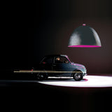 XXL Dome Pendant Luminous Colour and Silver by Ingo Maurer