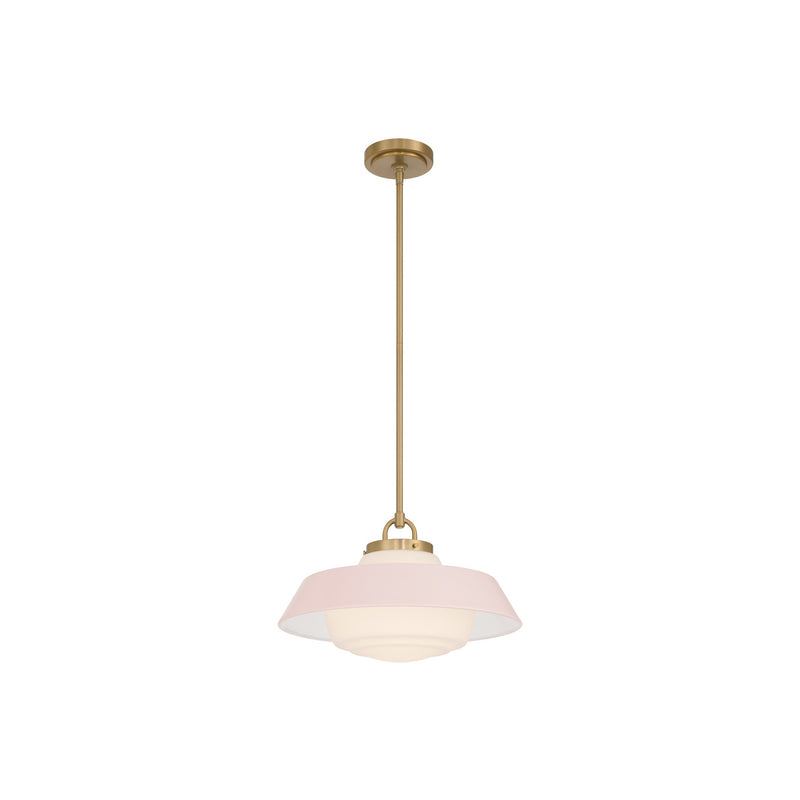 Xander Pendant 16" Vibrant Gold Blush