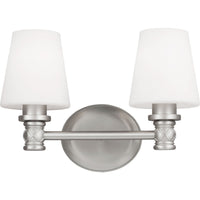 Xavierre Vanity Light — 14", Satin Nickel