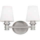 Xavierre Vanity Light — 14", Satin Nickel